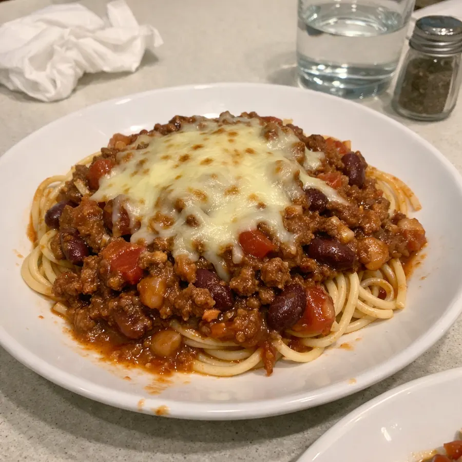 Sauce à spaghetti maison au bœuf haché et légumineuses
