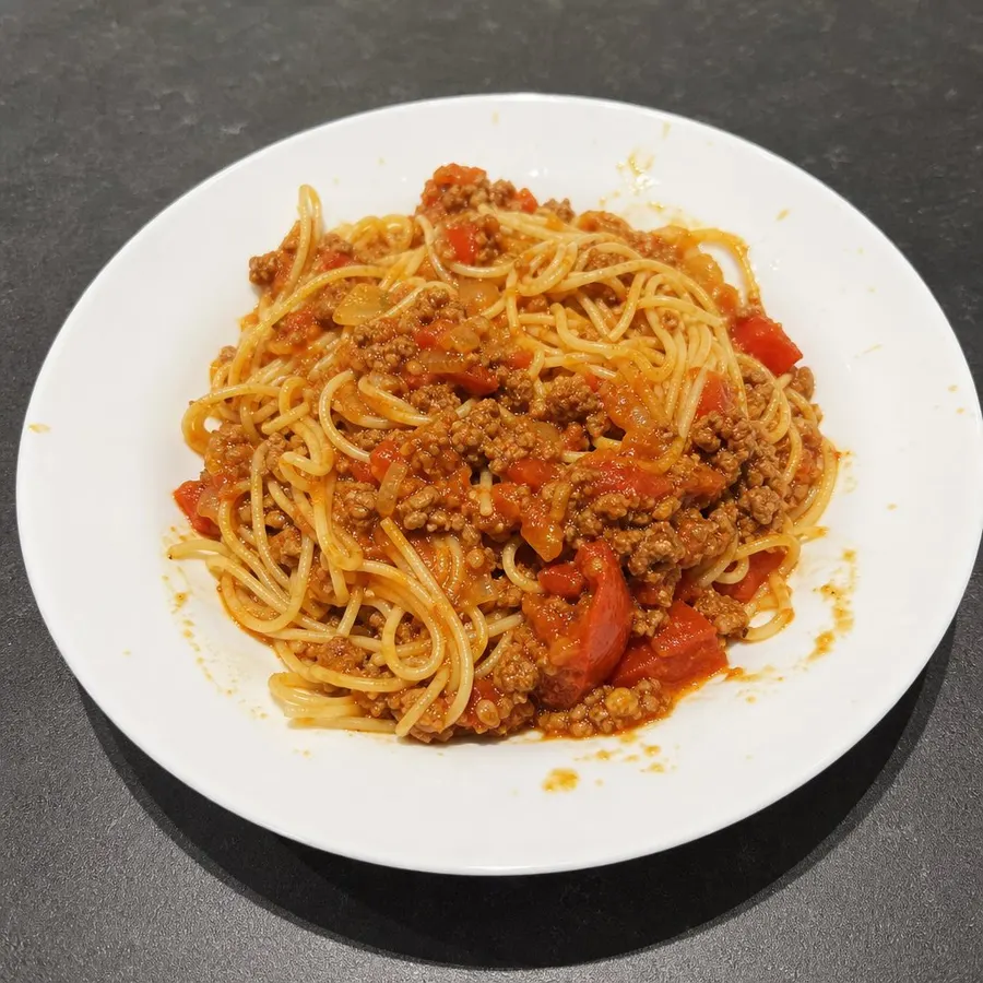 Spaghetti sauce bolognaise maison
